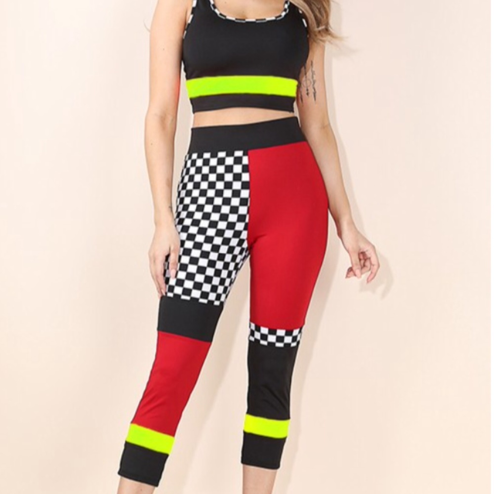 New 2pc Race Trac Pant Set - image 4